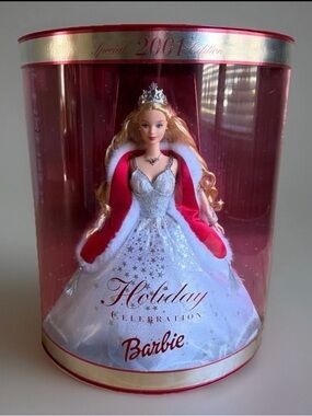 Mattel Special 2001 Edition HOLIDAY CELEBRATION Barbie Doll #50304 NEW